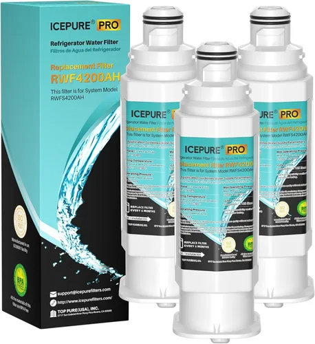 Miniatura 14 de ICEPURE PLUS NSF53 DA97-17376B Reemplazo para HAF-QIN/EXP, HAF-QIN, DA97-08006C, RF23M8070SG, RF23M8070SR, RF23M8090SG, RF23M8090SR, AQF-DA97-17376B