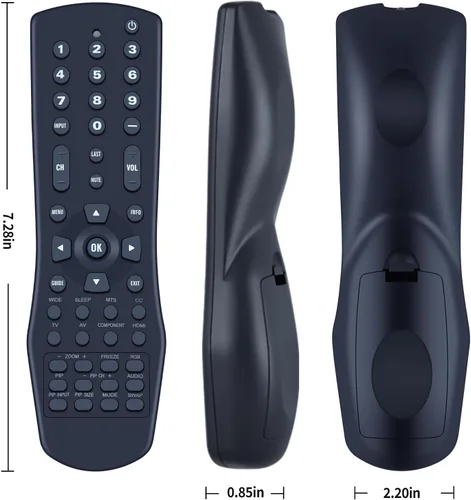 Miniatura 5 de VR1 Nuevo control remoto universal para TV LCD Vizio y TV de plasma JV50P VX52L VX42L VX37L VW42L VW37L VW26L VW22L VU42L VS42L VA26L VA22L VA220E