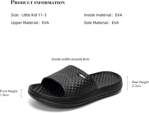 Miniatura 5 de FUNKYMONKEY Zapatos de agua unisex para niños y niñas