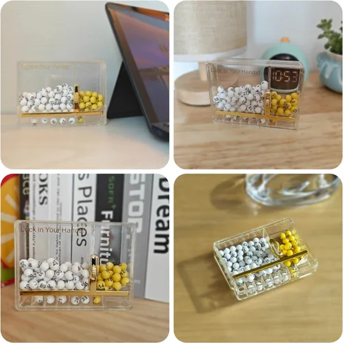 Miniatura 3 de Regalos divertidos para hombres y mujeres, selector de números de la suerte portátil para comprador de lotería, juego de Powerball y Mega Millions