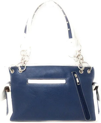 Miniatura 4 de Texas West Conjunto de bolsos de mano de mujer con diamantes de imitación de bandera americana en multicolor