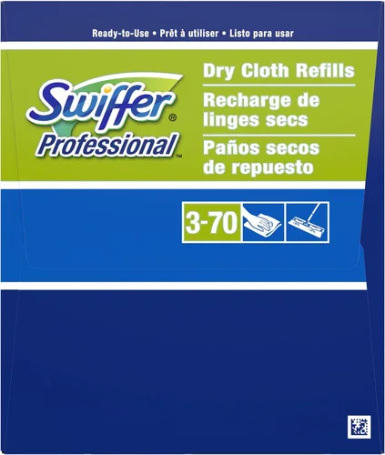 Miniatura 7 de Swiffer 33407BX - Sistema de recarga en seco, paño, blanco, 32/caja