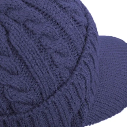 Miniatura 28 de Janey&Rubbins Gorro de punto diario con orejeras con forro polar y calavera