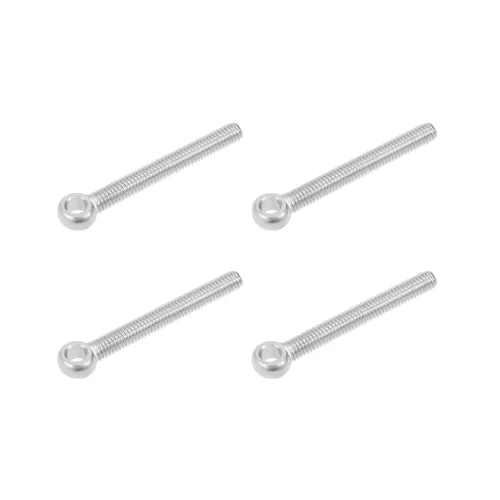 Miniatura 23 de METALLIXITY Perno de elevación oscilante de hombro (M6 x 0.787 in), 5 unidades, pernos de ojo de acero inoxidable 304, para renovación del hogar