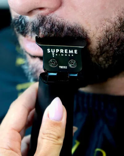 Miniatura 9 de Supreme Trimmer Combo 2 en 1 Pro Clipper y DLC T-Shaper Recortadora de barba profesional ST5206 y cortapelos STC5030 kit de barbero Negro
