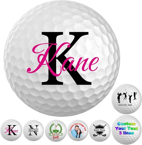 Miniatura 15 de Pelotas de golf personalizadas con logotipo de nombre de imagen para hombres y mujeres, puedes personalizar padrinos de boda únicos, regalo