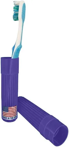 Miniatura 12 de American Comb Soporte para Cepillos de Dientes - Negro, Fabricado en EE.UU., con Orificios de Ventilación, para Fundas de Cepillos de Dientes