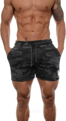 Miniatura 5 de YoungLA - Pantalones cortos para entrenar para hombre