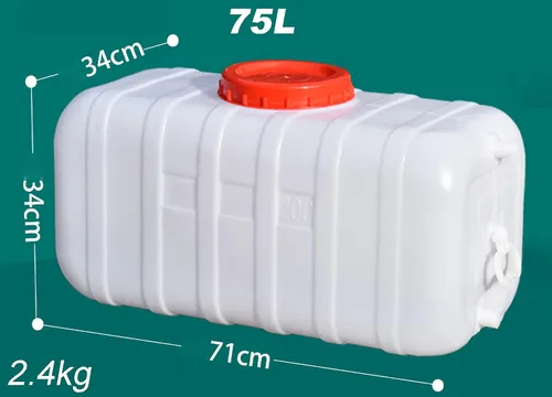 Miniatura 2 de NAKAN Contenedores de agua grandes, tanques de transporte con grifos, cubos de almacenamiento de riego portátiles, tanques de recolección de agua