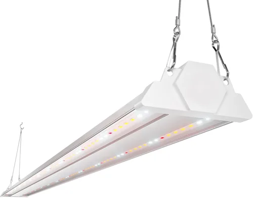 Miniatura 9 de FREELICHT Paquete de 1 luz LED de crecimiento de 4 pies, 60 W (equivalente a 350 W), rojo azul (660 nm+460 nm) luces de crecimiento de espectro