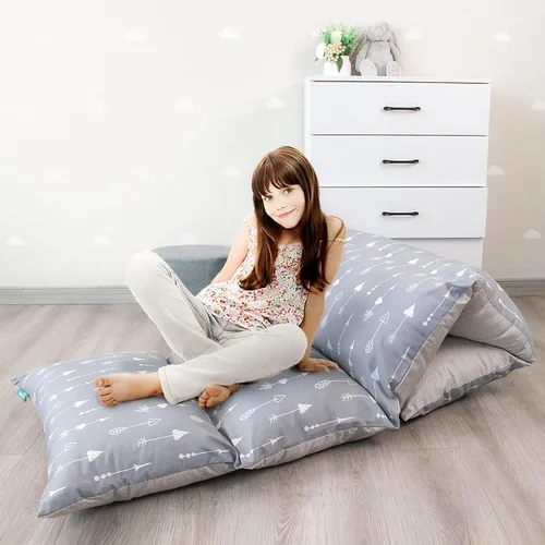 Biloban Funda de almohada antideslizante y súper suave, gran opción para niños o adultos, perfecta para fiestas de pijamas, Flecha Queen (almohada
