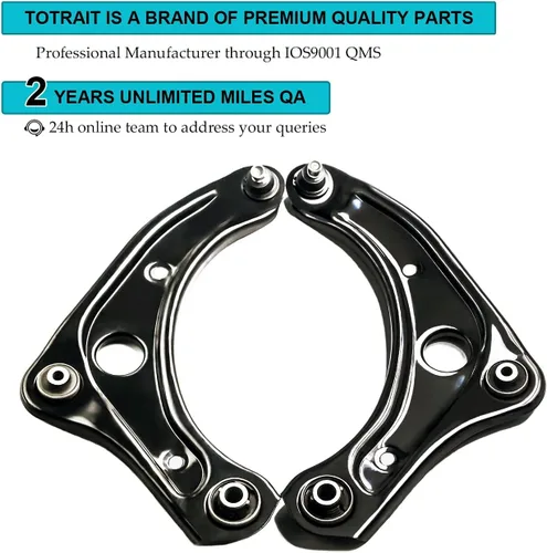 Miniatura 2 de Brazo de control inferior delantero y rótula compatibles con Nissan Versa/Versa Sedan/Versa Note 2012-2017