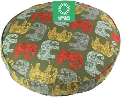Miniatura 20 de Molly Mutt Amarillo by Morning - Funda de edredón para cama para perro, 100% algodón orgánico con certificación GOTS para cama de perro, cachorro