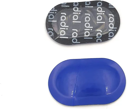 100 piezas XTMC V-1100 Parche radial ovalado pequeño universal de reparación de neumáticos parche frío para coche de pasajeros 1 3/8 pulgadas x 2