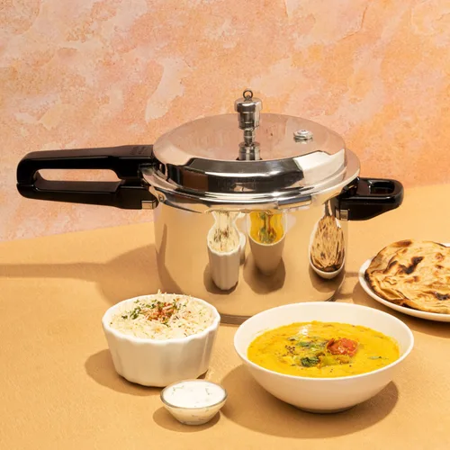 Miniatura 2 de Vinod V-3L - Olla a presión con fondo sándwich de acero inoxidable, 3 litros