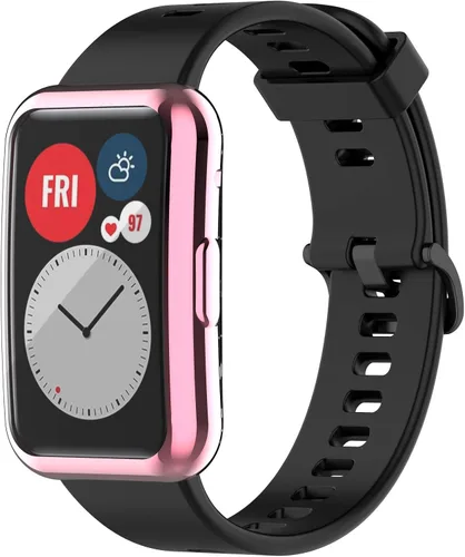 Miniatura 3 de TenCloud Fundas protectoras de pantalla compatibles con Huawei Watch Fit Accessories Covers Scratched Cobertura completa Funda protectora de TPU 7