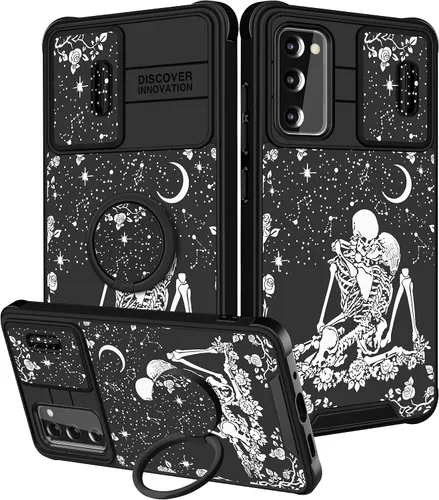 Miniatura 158 de Funermei Funda para teléfono Samsung Galaxy Note 10 Plus – Funda femenina bonita para niñas, diseño inspirador estético con funda para cámara