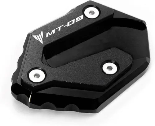 Miniatura 8 de Soporte de extensión lateral para motocicleta, placa de soporte ampliada para Yamaha Mt 09 MT-09 MT09 SP 2021 (color : titanio)