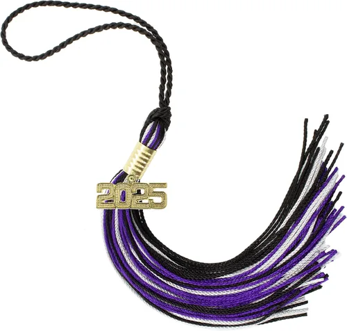 Miniatura 178 de Borla de graduación Aqua 2022, todos los colores escolares disponibles, fabricada en Estados Unidos