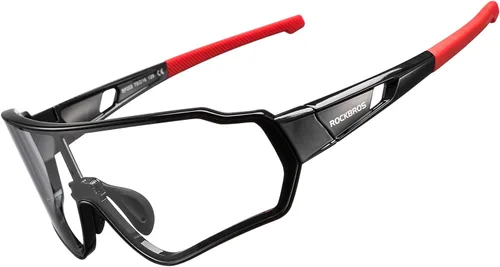 ROCKBROS Gafas de sol fotocromáticas para hombres y mujeres, gafas de sol de ciclismo, gafas de sol deportivas de seguridad, protección UV