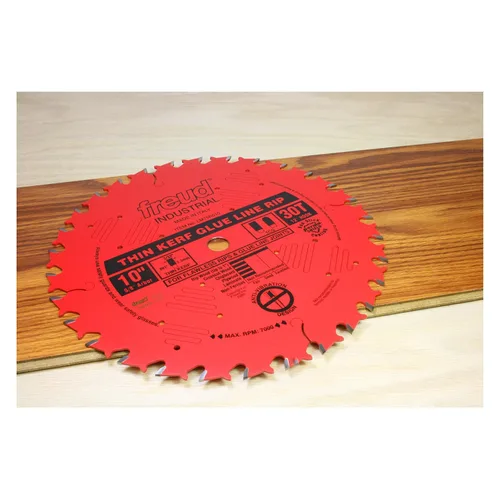 Miniatura 3 de Freud LM75R010: hoja de rasgado de línea de pegamento de kerf delgado industrial de 10", carburo
