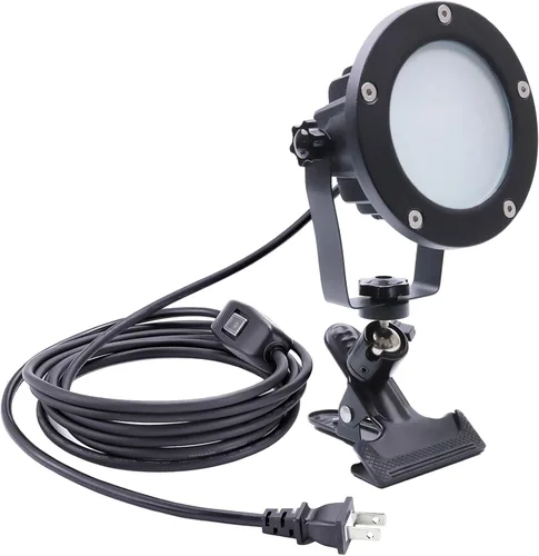 Proyector de Clip de 30W, Luz de Trabajo LED IP65 Resistente al Agua, Equivalente a 300W, Cable de 11.5ft/3.5m con Enchufe, Luces para Taller,
