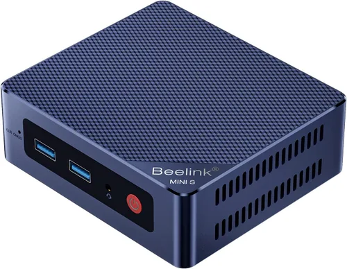 Miniatura 13 de Beelink MINI S12 Mini PC con procesador N95 (4C/4T), 8G DDR4/256G SSD 4K UHD, puertos Dual HDMI, WiFi5, BT4.2, LAN 2.5G, microcomputadora