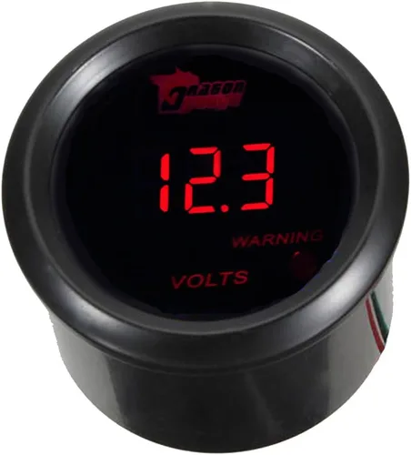 Miniatura 9 de ESUPPORT Medidor digital de turbo boost para coche de 2" (52mm) con luz LED roja PSI