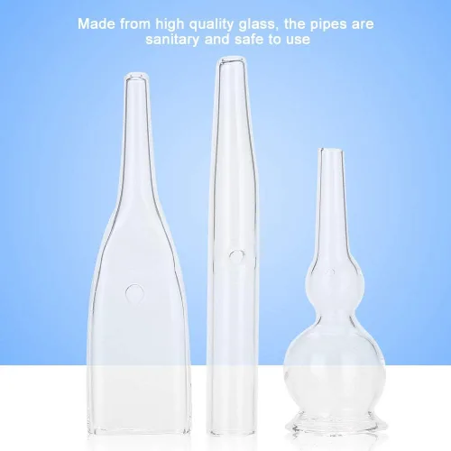 Miniatura 3 de Nikou Tubo de vidrio al vacío - Kit de 3 tubos de vidrio para eliminación de limpiador facial, accesorios de máquina de belleza, juego