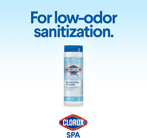 Miniatura 3 de Clorox® Pool&Spa™ Gránulos brominadores para spa, para sanitización con bajo olor, restaura la claridad del agua en jacuzzis y spas, 2 libras