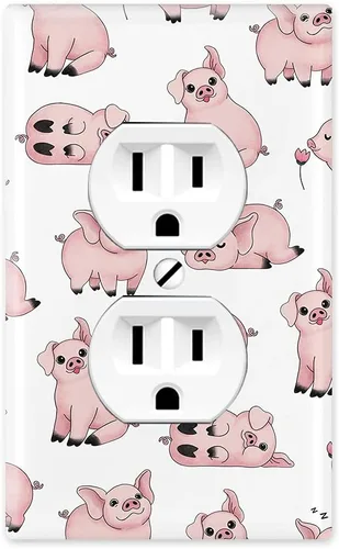 Miniatura 7 de WIRESTER Placa de pared dúplex con tapa de salida - Gallos de pollo de corral