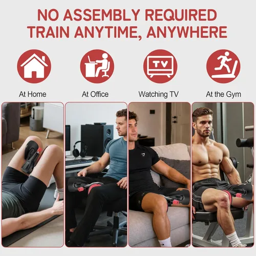 Miniatura 7 de Dispositivos de ejercicio para suelo pélvico, 77 libras, ajustable, Kegel, ejercitador de muslos y entrenamiento de cadera, equipo de entrenamiento