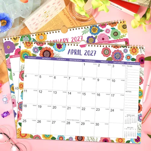 Miniatura 2 de Calendario 2026 - Calendario de Pared 2026, 38.1 cm x 29.2 cm, Ene.2026 - Dic.2026, Calendario de Pared Mensual de 12 meses 2026, Gancho para Colgar