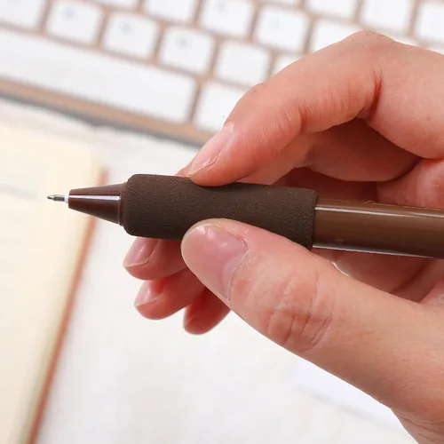Miniatura 3 de 8 bolígrafos retráctiles estéticos de gel, bolígrafos de escritura de tinta con punta fina suave de 0.020 in, bolígrafos de impresión novedosos
