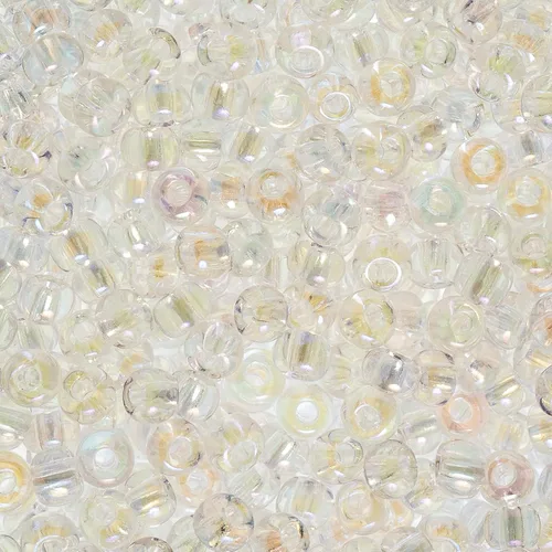 Miniatura 9 de John Bead Cuentas de cristal checo 6/0 amatista AB cuentas para manualidades de joyería, vial de 0.81 oz