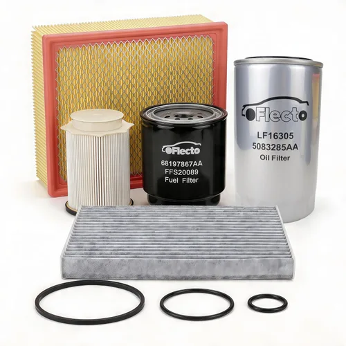 Miniatura 8 de Flecto Kit de filtro Cummins de 6.7L compatible con Ram 2500 3500 4500 5500 2013-2018 Reemplaza 68157291AA 68197867AA 53034051AB 5083285AA