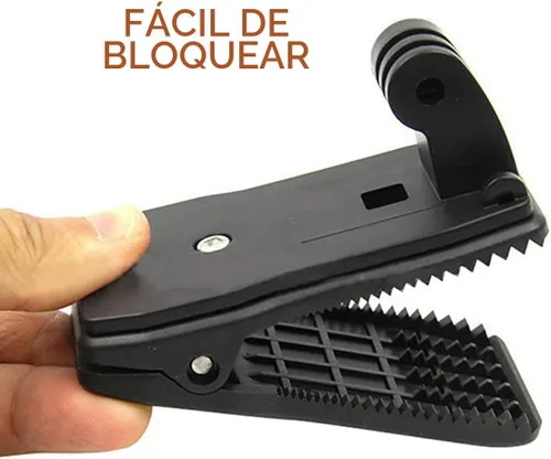 Miniatura 8 de MiPremium Correa de Clip de Montaje para Mochila para GoPro Hero 13 12 11 10 9 8 7 6 5 4 3+ Session Black Silver XIAOYI 4K SJCAM Yi Cámara de Acción