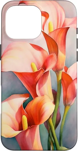 Miniatura 19 de Calla Lilies Flower Floral Watercolor Case for iPhone 17