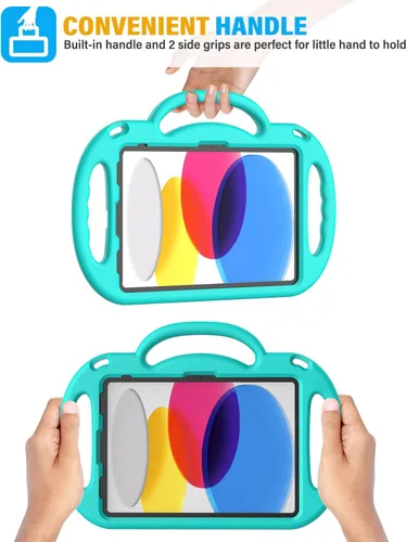 Miniatura 6 de SUPLIK Funda para Niños para Nuevo iPad 11ª Generación (A16) 11 pulgadas 2025 y 10ª Generación 10.9" 2022 y Air 11" 2025/2024 y Air 5ª/4ª