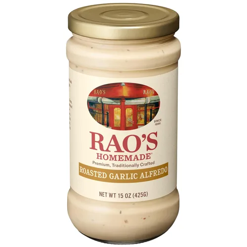Miniatura 9 de Rao's Salsa Alfredo casera de 15 onzas, salsa cremosa para pasta, mezcla de calidad premium de queso parmesano y queso romano, crema y mantequilla