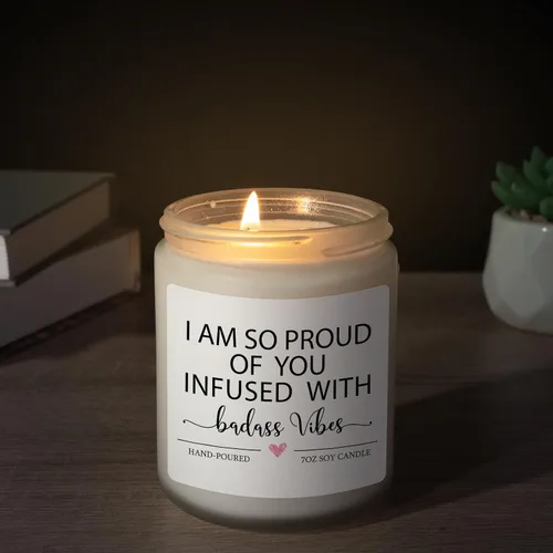 Miniatura 5 de Velas Divertidas de Felicitación, Regalos de Felicitación para Mujeres, Regalos de Orgullo, Regalo de Promoción, Regalo Guay para Mujeres, Hombres