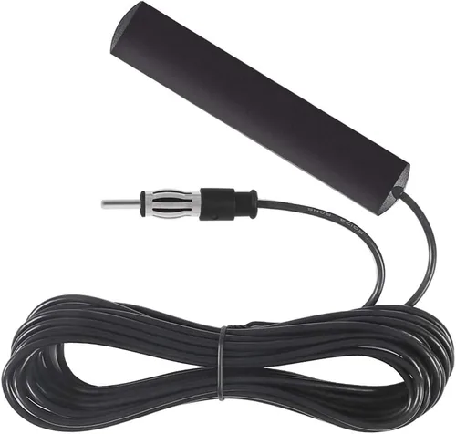 Miniatura 3 de Antena de radio universal para coche, estéreo AM FM, antena de parche de montaje adhesivo para parabrisas oculto para vehículo, camión, SUV, estéreo