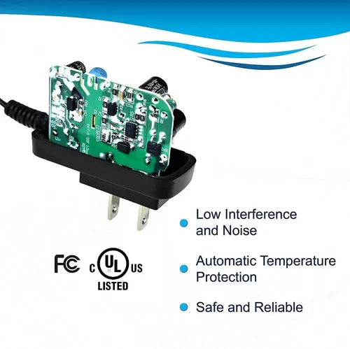Miniatura 5 de HQRP Adaptador de CA de 6 V para Duronic BPM490 UE08WCP-060100SPA - Adaptador de cable digital automático para monitor de presión arterial y presión