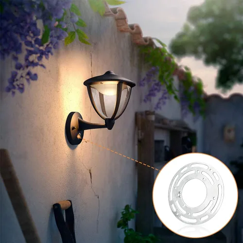 Miniatura 8 de Versión mejorada: 2 juegos de soporte de montaje de lámpara de 4 pulgadas de diámetro, barra transversal universal Helunsi para iluminación, placa