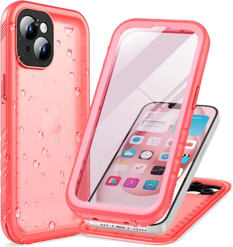 Miniatura 45 de Cozycase TOP Funda impermeable para iPhone 17 Pro Max - Grado militar resistente a todo 360 con protector de cámara de pantalla, doble IP68 a prueba
