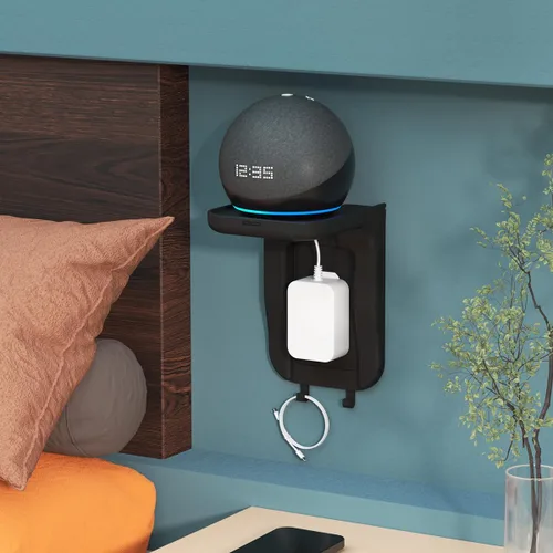 Miniatura 2 de suptek Estante de salida de pared, organizador de pared para el hogar, perfecto para baño, cocina, dormitorios, ideal para teléfono celular, altavoz