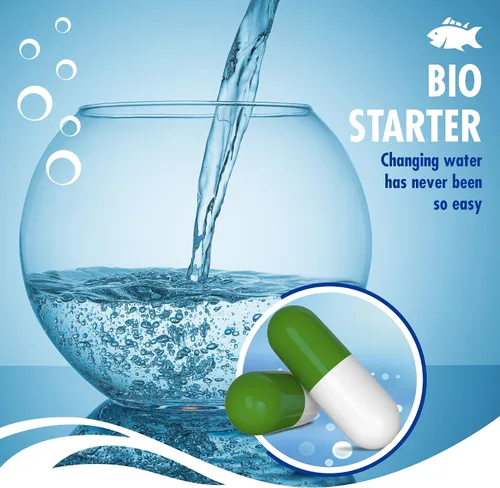 Miniatura 7 de Bio Starter - Limpiador de agua para acuario, digestor de exceso de nutrientes que hace que el agua sea saludable, reduce la cantidad de nitrito