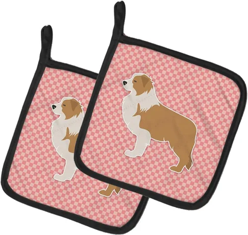 Miniatura 284 de Caroline's Treasures BB3567PTHD - Juego de soportes para ollas de cocina resistentes al calor, almohadillas calientes para cocinar, hornear, Copo