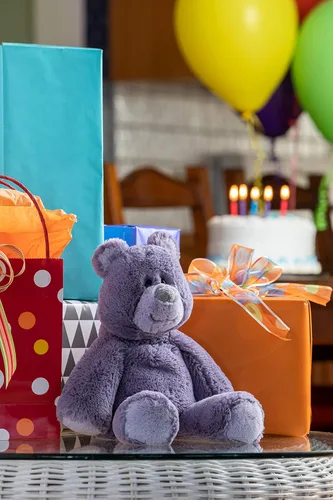Miniatura 4 de Mary Meyer Juguete suave de peluche del zoológico de malvaviscos de peluche, 13 pulgadas, oso de bayas Berry Bear
