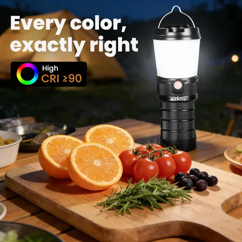 Miniatura 3 de Sofirn BLF LT1 Linterna de camping recargable, linterna LED con 8 LED LH351D, 24 horas de tiempo de funcionamiento en modo medio, linterna perfecta